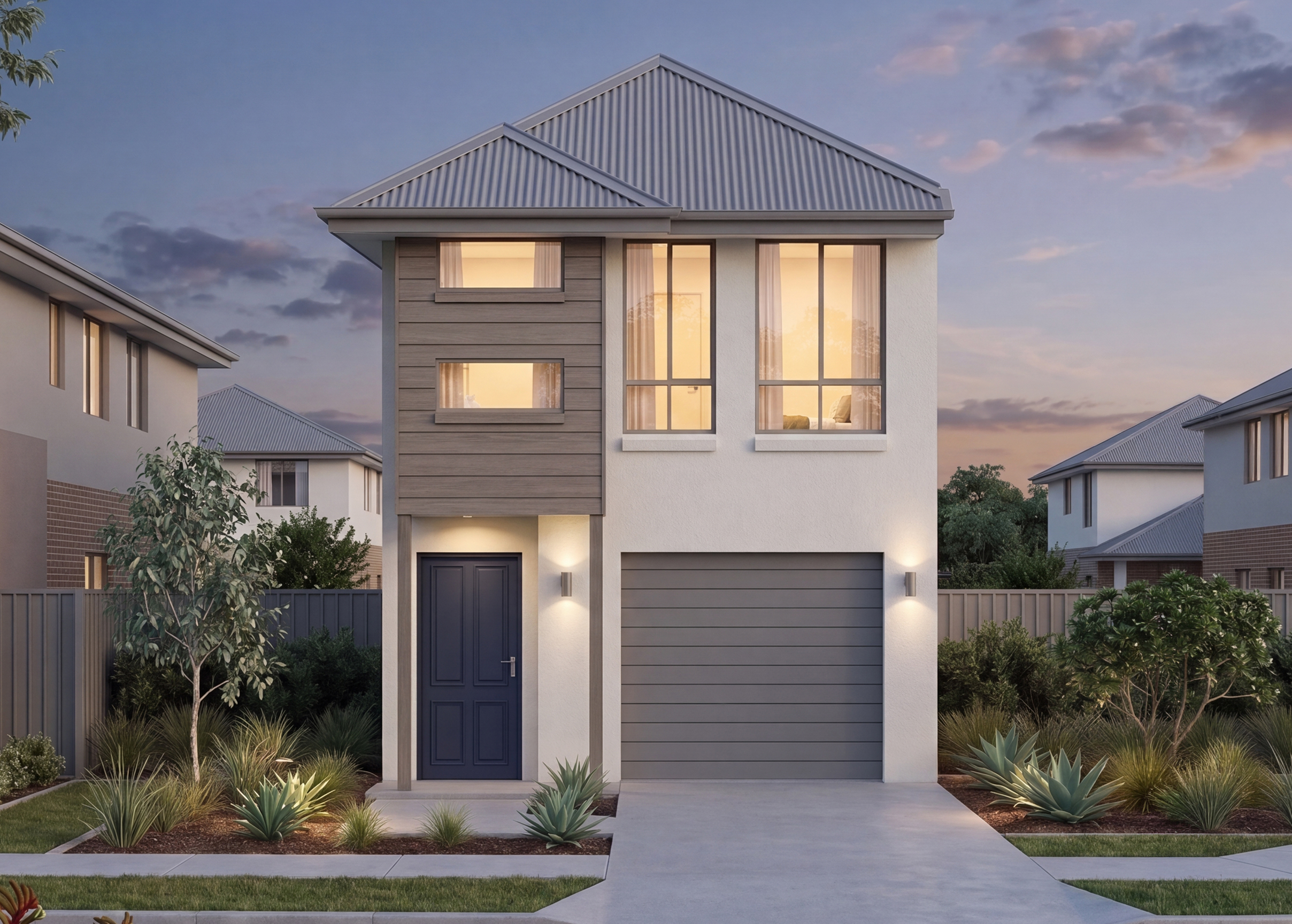 FC6019 — 4 bedroom home elevation by Dixon Homes