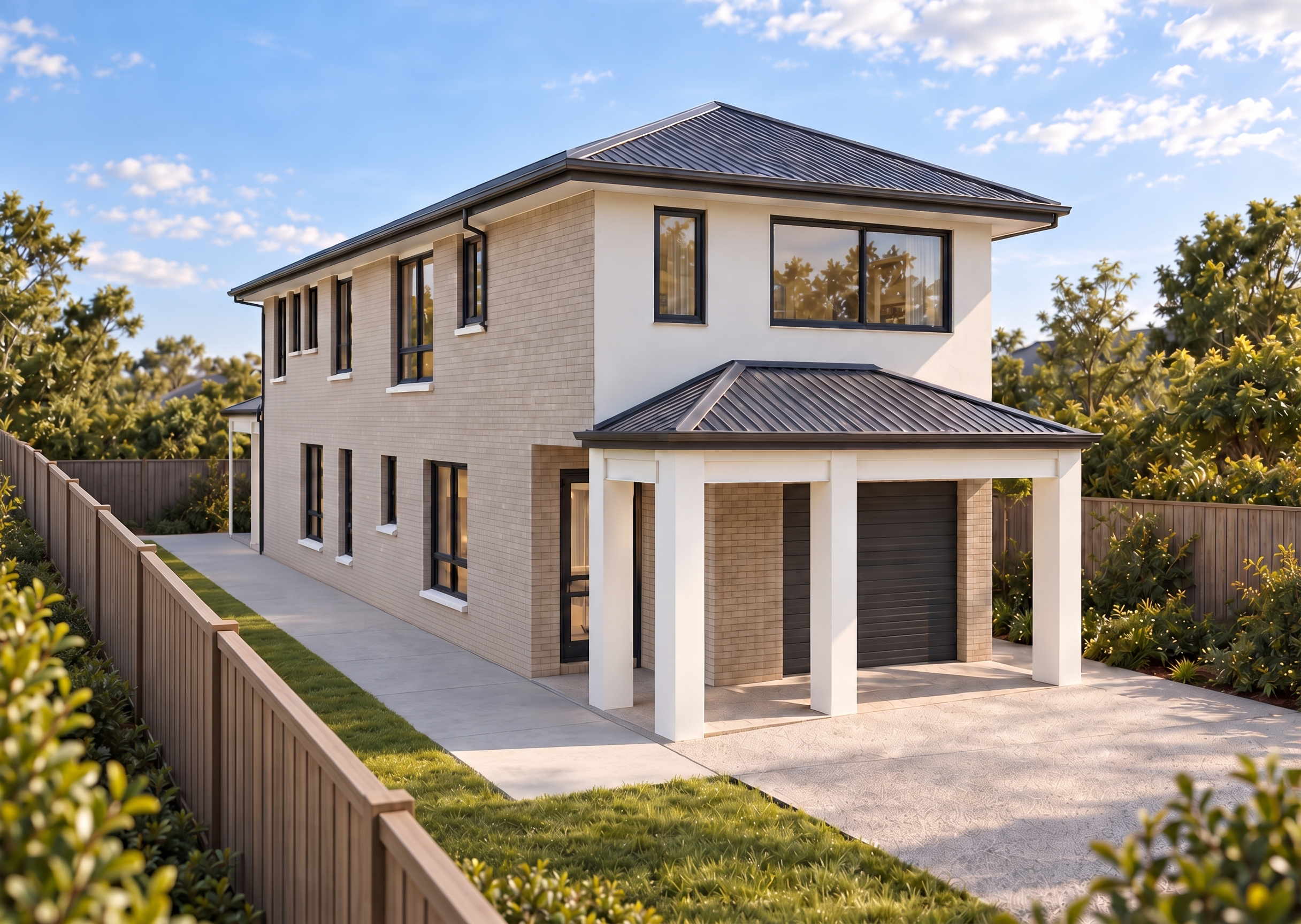 FC6020 — 3 bedroom home elevation by Dixon Homes