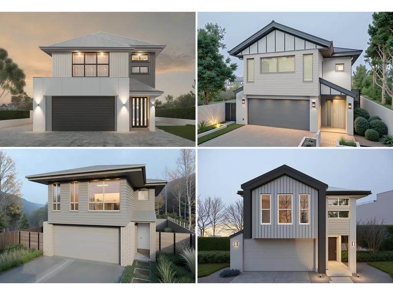 FC09158 — 5 bedroom home elevation by Dixon Homes