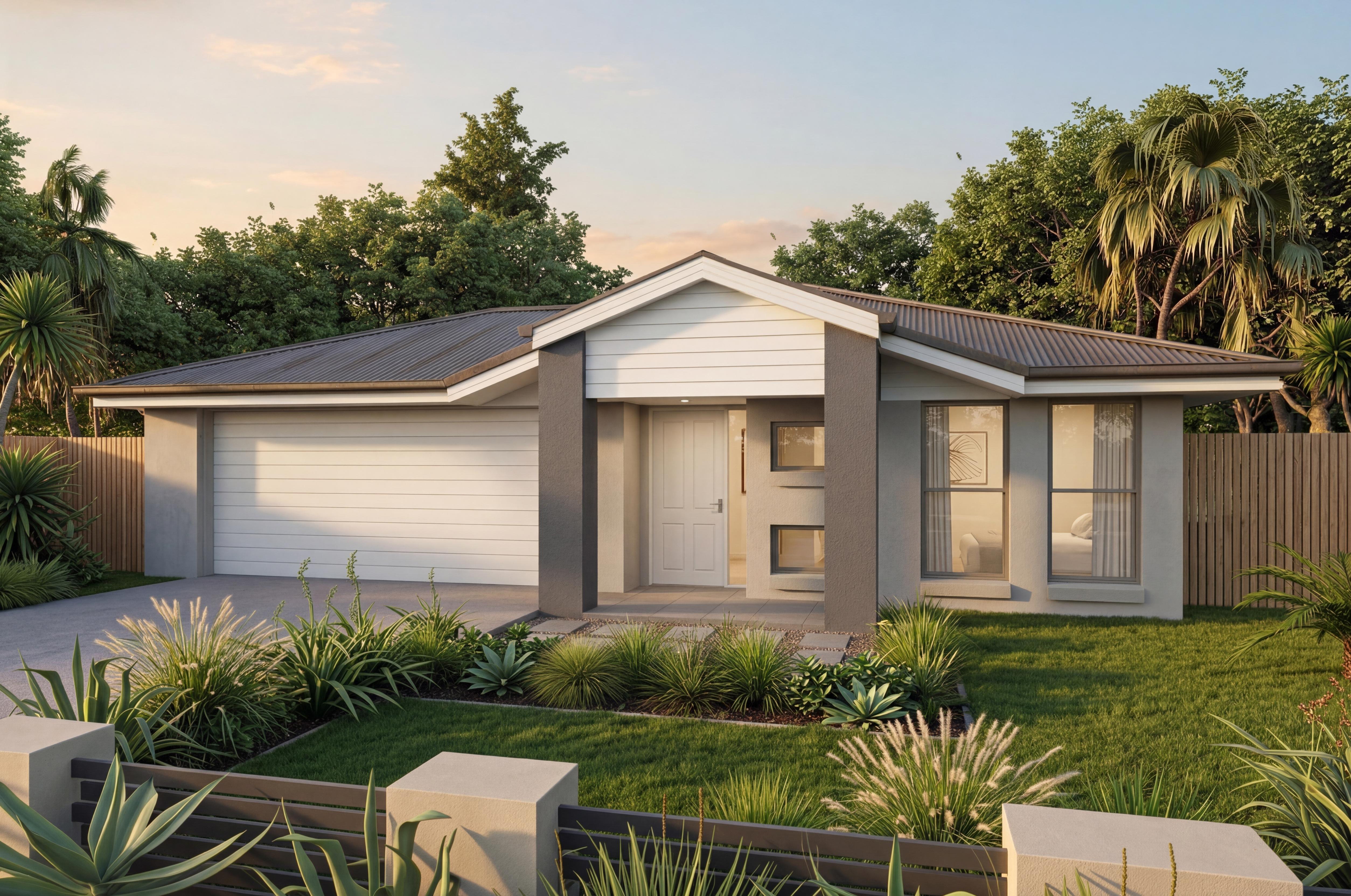 SR1203 — 4 bedroom home elevation by Dixon Homes