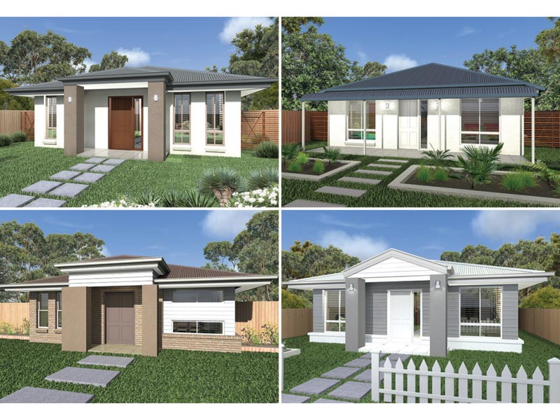 BR8301 — 4 bedroom home elevation by Dixon Homes