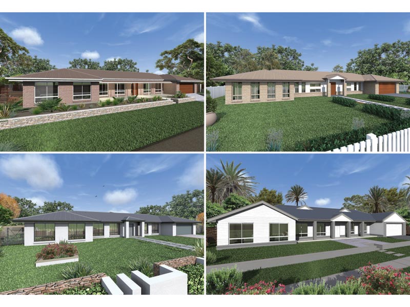 SU3803 — 5 bedroom home elevation by Dixon Homes
